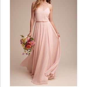 Jenny Yoo Inesse Blush Bridesmaid Dress